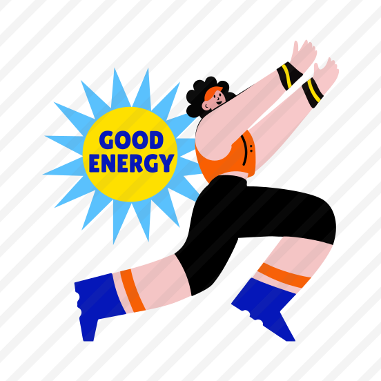 Energetic Dance, Performing, Choreography, Dance Step, Typography preview