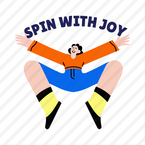 Enjoying Dancing, Performing, Choreography, Dance Step, Typography preview