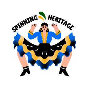 Heritage Dance, Cultural, Performing, Dance Step, Typography icon