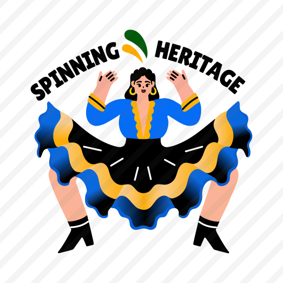 Heritage Dance, Cultural, Performing, Dance Step, Typography preview