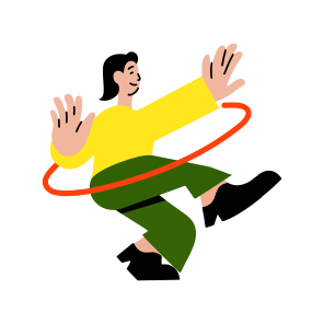Hula Hoop, Dancing, Performing, Choreography, Dance Step, icon