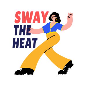Sway Dance, Performing, Choreography, Dance Step, Typography icon