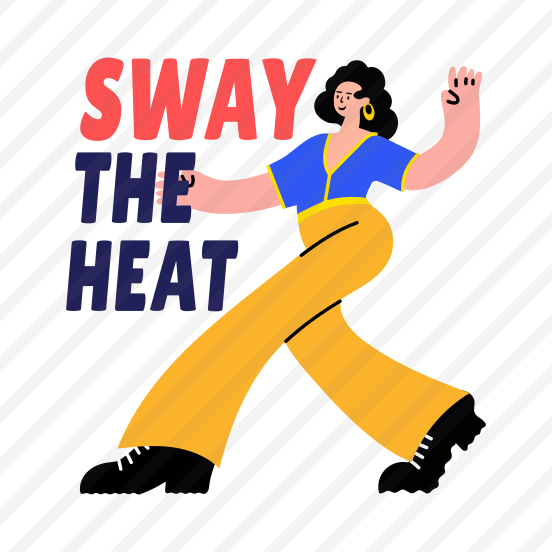 Sway Dance, Performing, Choreography, Dance Step, Typography preview