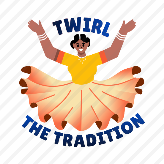 Traditional Dance, Performing, Cultural, Dance Step, Typography preview