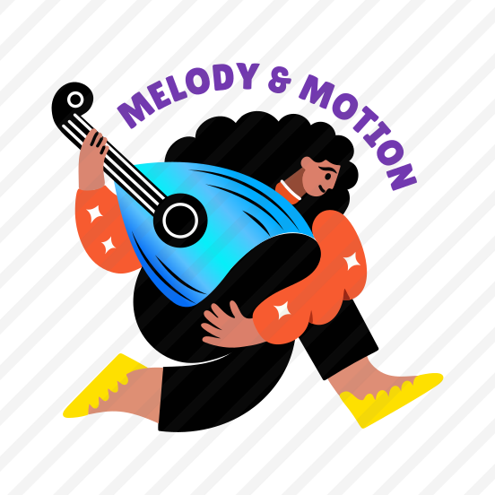 Traditional Performer, Melody, Cultural, Folk, Typography preview