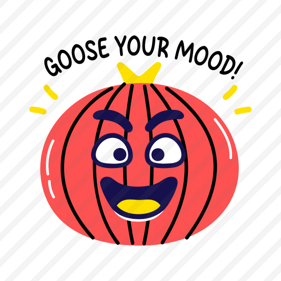 Happy Gooseberry, Smiling, Fruit, Cartoon, Typography preview