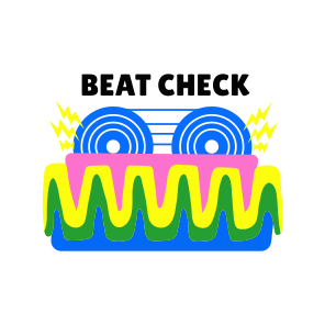 Beat Check, Vinyls, Discs, Music, Typography icon
