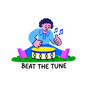Drumbeat, Hand Drum, Percussion, Music, Character icon