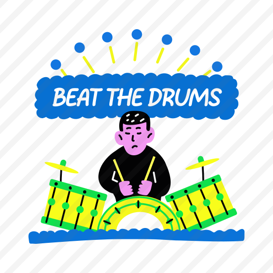 Drummer, Beat The Drums, Drumbeat, Music, Percussion preview
