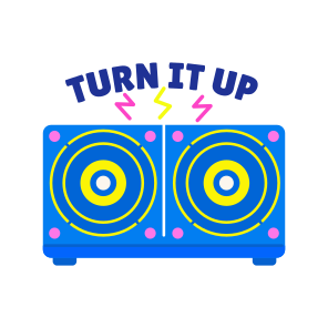 Music Turntable, Vinyls, Player, Discs, Typography icon