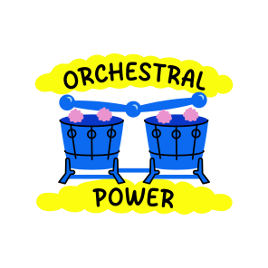 Orchestral Power, Drums, Drumbeat, Music, Percussion icon