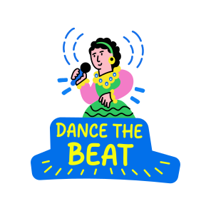 Performer, Artist, Singing, Character, Typography icon