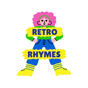 Retro Rhymes, Performer, Artist, Character, Typography icon