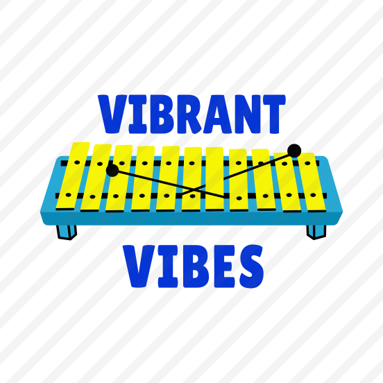 Xylophone, Glockenspiel, Marimba, Music, Typography preview