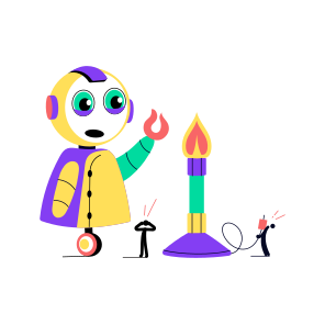 Bunsen Burner, Heat, Experiment, Science, Lab icon