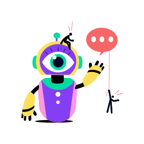 Robot Chat, Assistant, Communication, Conversation, Talk icon
