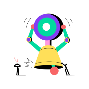 School Bell, Instrument, Ringer, Device, Innovation icon