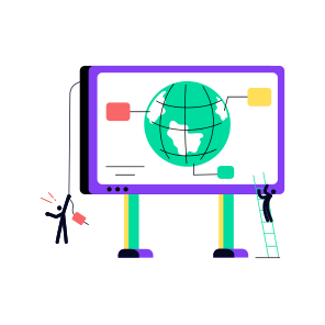 Smartboard, Device, Display, Presentation, Study icon