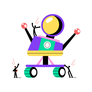 Space Probe, Rover, Robot, Mobility, Transport icon