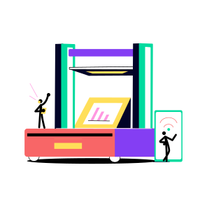 Additive Manufacturing, D Printer, Machine, Device, Technology icon