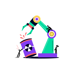 Industrial Robot, Automation, Bot, Technology, Device icon