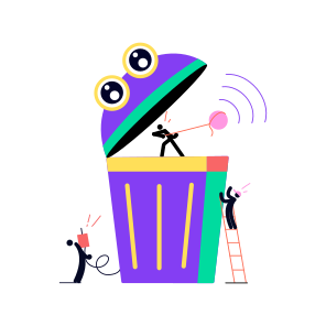 Smart Bin, Trash, Remove, Delete, Dustbin icon
