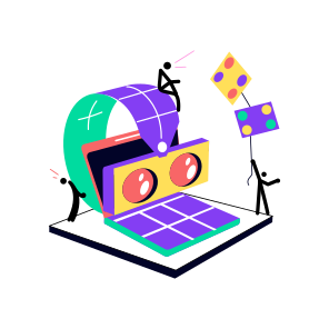 Vr Headset, Glasses, Tech, Immersive, Innovation icon