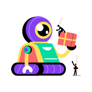 Delivery Bot, Robot, Tech, Device, Assistant icon