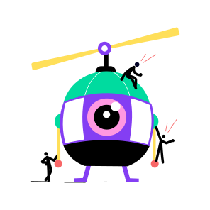 Rotorcraft, Helicopter, Vehicle, Transport, Mobility, icon