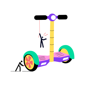 Segway, Mobility, Vehicle, Transport, Ride icon