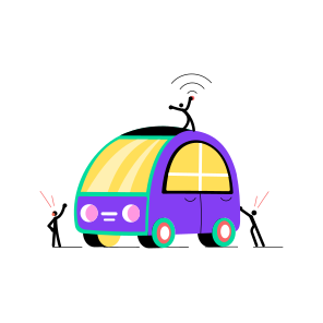 Smart Vehicle, Ride, Autonomous, Transport, Mobility, icon