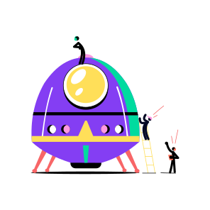 Space Pod, Futuristic, Spacecraft, Transport, Mobility, icon