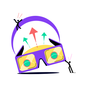 Ai Glasses, Eyewear, Device, Vr, Innovation icon