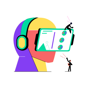 Ai Headset, Headphones, Device, Immersive, Vr icon