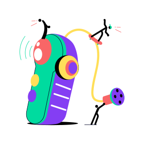 Hearing Aid, Listening, Device, Medical, Tech icon