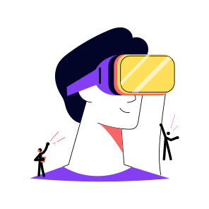 Vr Glasses, Immersive, Metaverse, Technology, Innovation icon