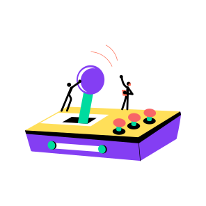 Arcade Stick, Gamepad, Device, Gaming, Multimedia icon