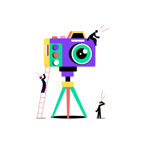 Camera Tripod, Cam, Device, Photography, Multimedia icon