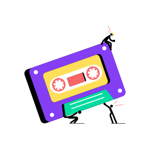 Cassette, Tape, Videotape, Audiotape, Multimedia icon