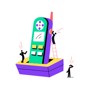 Cordless Phone, Communication, Device, Handset, Conversation icon