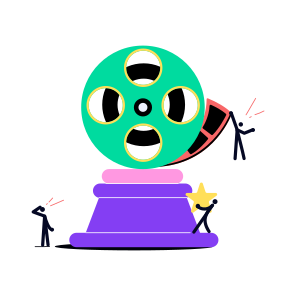 Film Reel, Filmstrip, Multimedia, Media, Cinematography icon