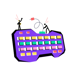 Gaming Keyboard, Hardware, Device, Entertainment, Multimedia icon