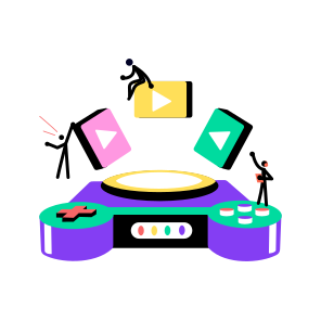 Gaming Technology, Projection, Device, Entertainment, Multimedia icon