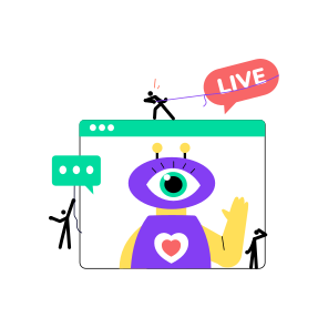 Live Streaming, Robot, Bot, Entertainment, Media icon