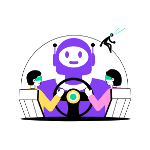 Racing Simulator, Bot, Robot, Technology, Entertainment icon