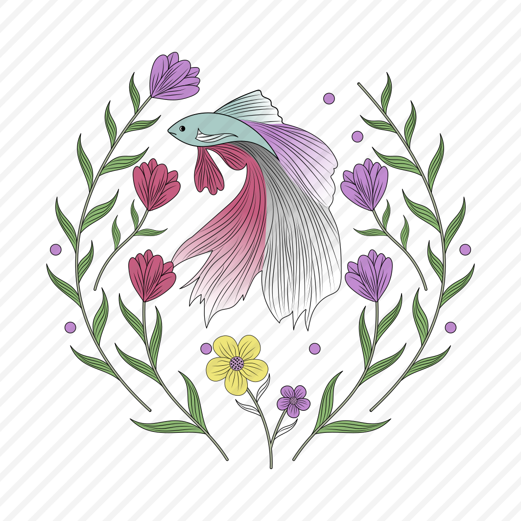 Betta Fish, Animal, Creature, Specie, Seafood preview