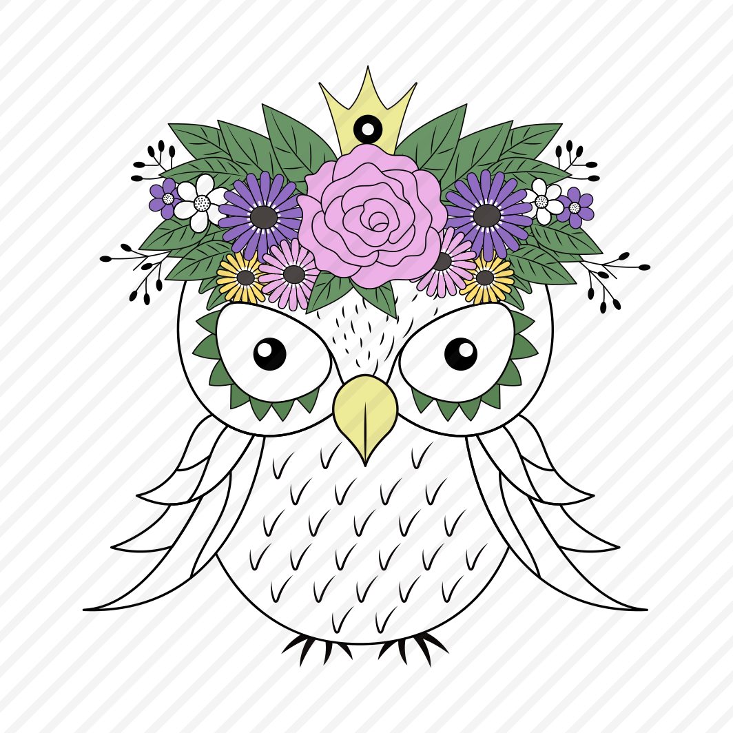 Crowned Owl, Strigiform, Bird, Creature, Nature preview