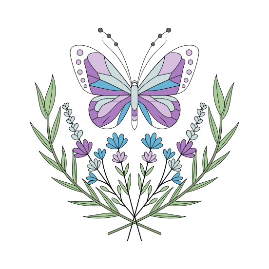 Delicate Butterfly, Moth, Monarch, Insect, Creature, illustration