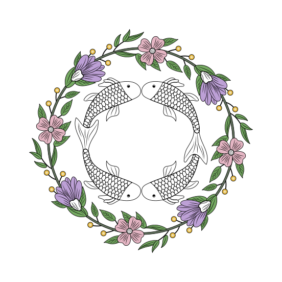 Fish, Seafood, Animal, Creature, Specie illustration