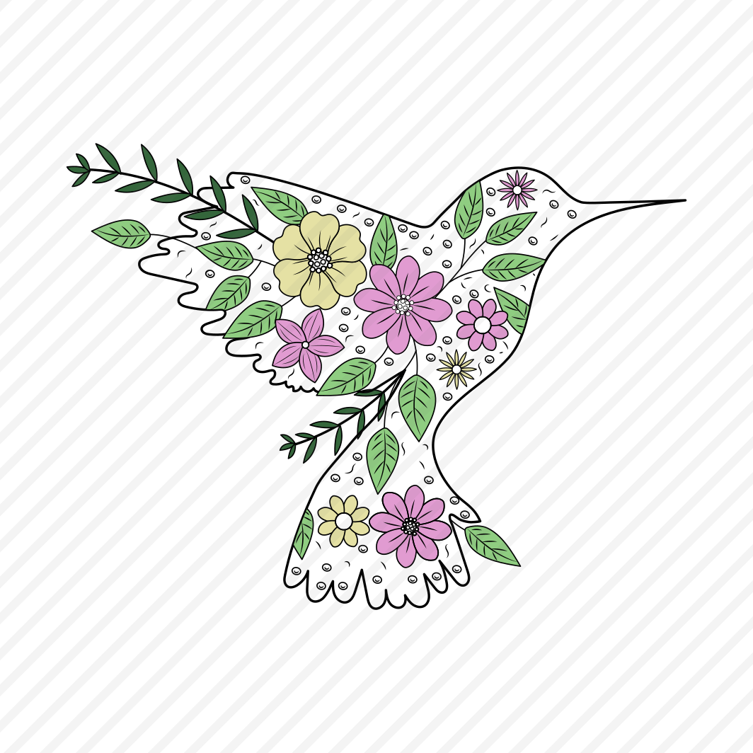 Floral Bird, Blooming, Nature, Creature, Specie preview